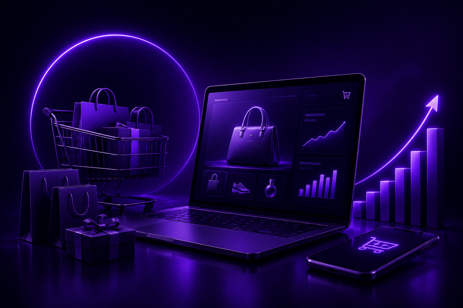 Ecommerce store growth dashboard